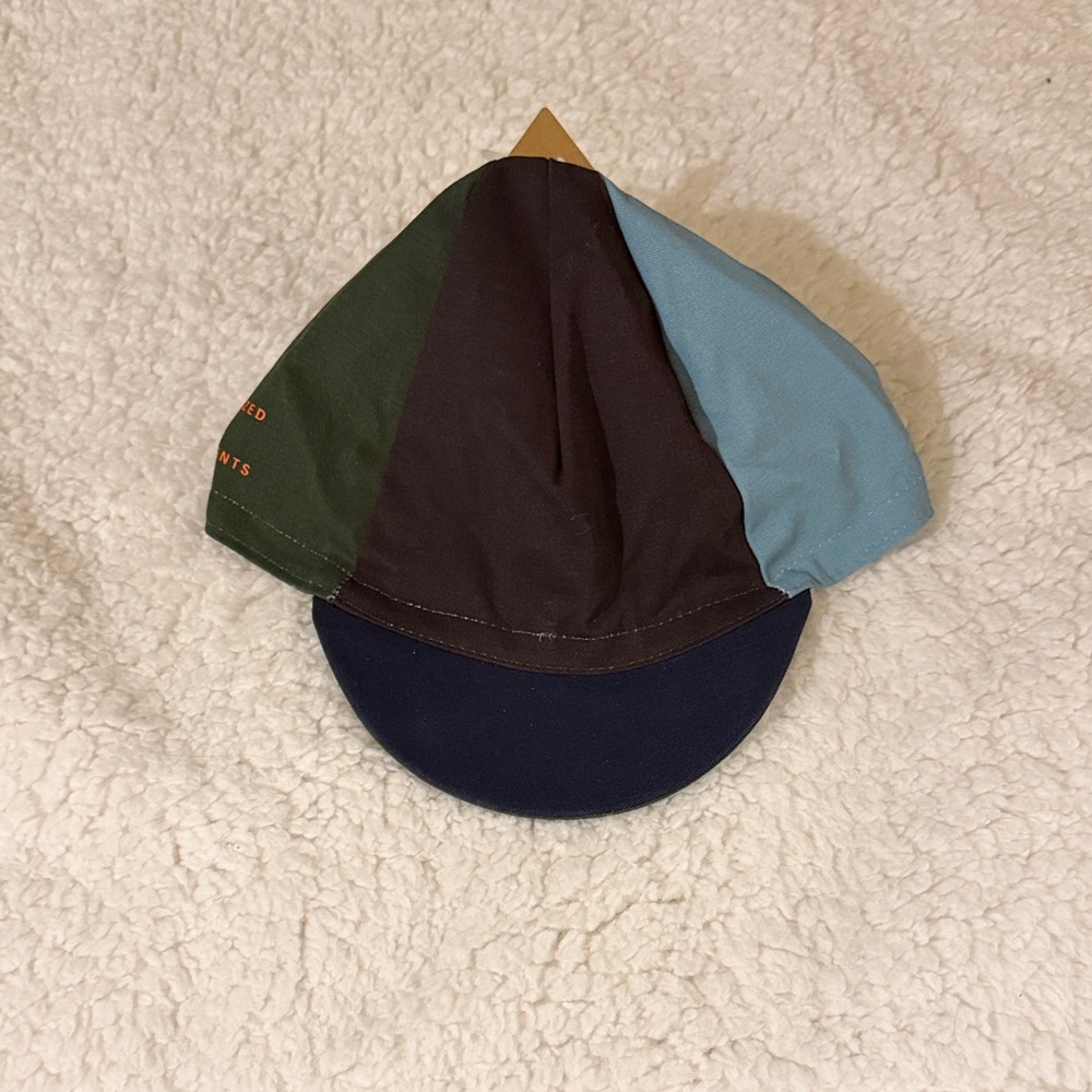 Specialized Multicolor Panel Cycling Cap - Blue, Green, Brown